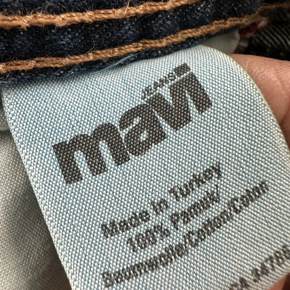 VTG Y2K Mavi‎ Matt Relaxed Straight Leg Jeans Men's 31x32 Mid Rise Blue Denim